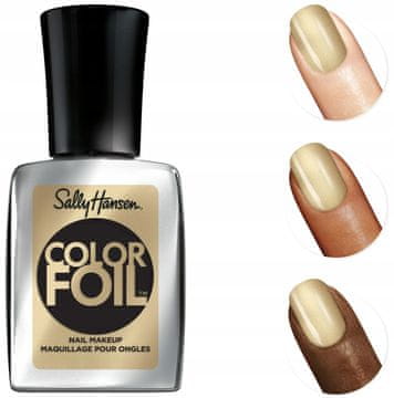 Sally Hansen lak za nokte u boji s folijom Gold Standard 140