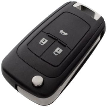 Kućište daljinskog upravljača s 3 tipke za Chevrolet 00622