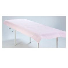 BE Jednokratna plahta 77cm x 210cm ružičasta folija 54g MedixPro 5 kom