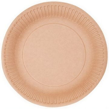 Okrugli tanjur od kraft papira 15 cm 100 kom.