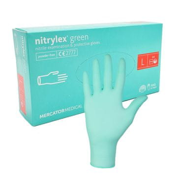 Nitrylex Green nitrilne rukavice L zelene 100 komada
