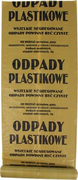Vorel Vreća za odvojeni otpad, plastika, 120l, 10 kom, 10010 VOREL