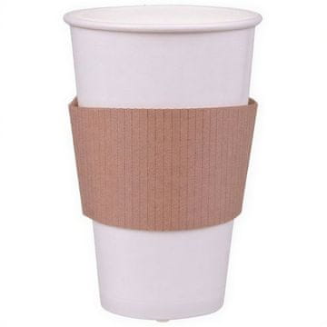 Omotač za čaše 250-300 ml kraft 50 kom.