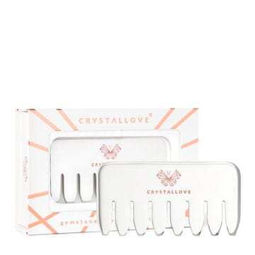 CRYSTALLOVE Cryo ledeni češalj - Češalj za masažu vlasišta i tijela od nehrđajućeg čelika