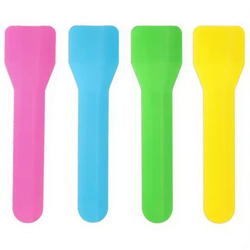 Papstar Papirnate žličice za sladoled, paleta boja, 9,5 cm, 100 kom.