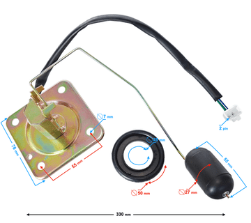 Moretti Volvo C30, C70, S40, V50 na ISO adapter