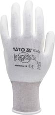YATO Rukavice za rad bijele, najlon i pu YT-7470 YATO
