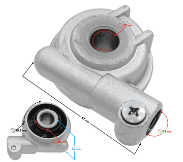 Moretti Izolirani ženski okrugli cilindrični konektori 5 mm 1,5-.25 mm2 15A 10 kom AMIO-03076