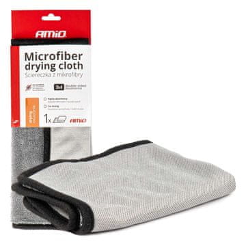 AMIO Mikrofiber ručnik za sušenje automobila 40x30 cm 550 g -03981