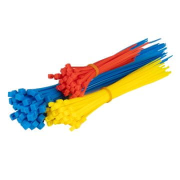 AMIO Plastične vezice za kabele u više boja, set od 150 -04316
