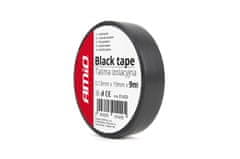 AMIO Crna PVC izolacijska traka 19 mm x 9 m -01429