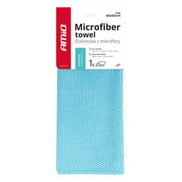 AMIO Mikrofibra za čišćenje prozora i unutrašnjosti automobila 40x60 cm 350 g -03738