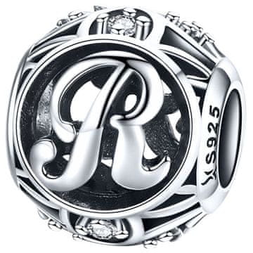 Charms za pandoru privjesak charms slovo r srebro 925