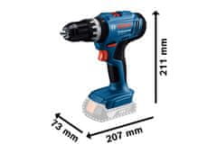 BOSCH Professional akumulatorska udarna bušilica odvijač GSB 18V-25 Solo (06019K9300)