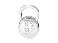 Seijou Srebrni privjesak s girjom 8 kg, mali privjesak s utezima za fitness, srebro 925