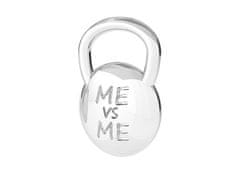 Seijou Srebrni privjesak s girjom 8 kg, mali privjesak s utezima za fitness, srebro 925