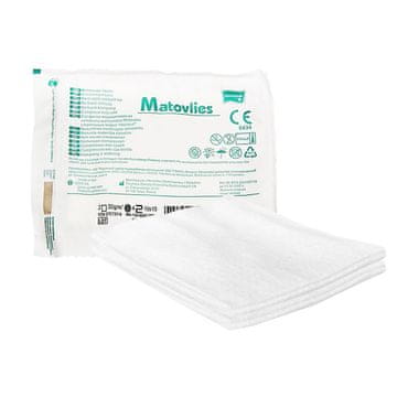 Matopat Sterilni kompresor 10x20 od netkanog materijala 40g Matovlies 5 kom blister + ETIKETA