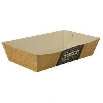 Papstar Good Food duboka posuda za papir 15,5 x 8,5 x 3,8 cm 50 kom.