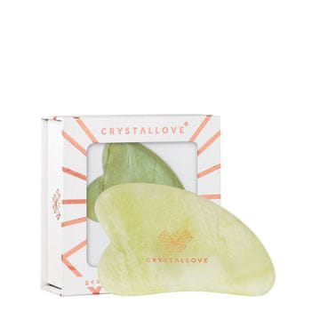 CRYSTALLOVE Jade Gua Sha masažna ploča za lice