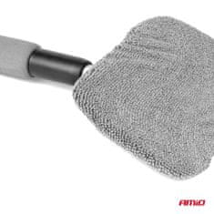 AMIO Sredstvo za čišćenje stakla za prozore i ogledala, teleskopsko, pravokutno, mikrovlakna, 30,5/46 cm -03859