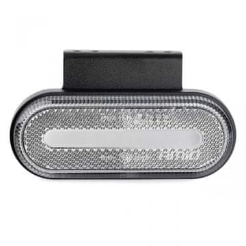 AMIO LED pozicijska svjetiljka OM-01-W ovalna bijela -02375