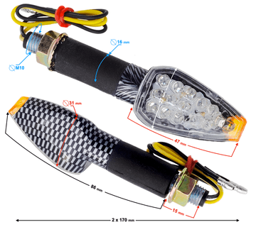 Moretti Kablovi za paljenje 600A - 6 m AMIO-01341