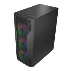 Cougar MX110 RGB kućište, ATX, s ventilatorima, crno (CGR-2BD2B-RGB-SY)