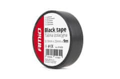 AMIO Crna škotska izolacijska traka 25 mm x 9 m -01430