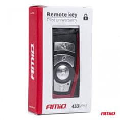 AMIO Univerzalni daljinski upravljač s 4 tipke i automatskim kopiranjem -03143