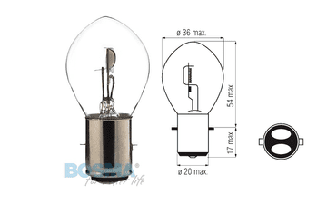 BOSMA žarulja 12V 45/40W BA20d