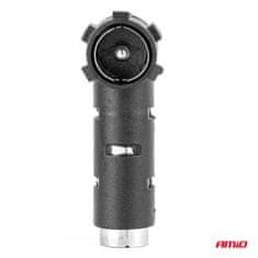 AMIO Adapter za antenu, redukcija, DIN ISO utikač, kutni -03967