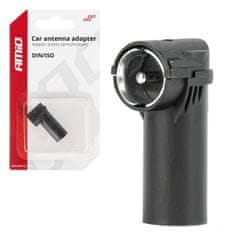 AMIO Adapter za antenu, redukcija, DIN ISO utikač, kutni -03968