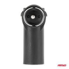 AMIO Adapter za antenu, redukcija, DIN ISO utikač, kutni -03968