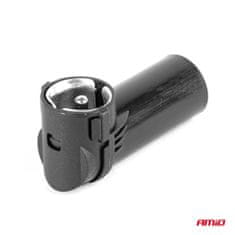 AMIO Adapter za antenu, redukcija, DIN ISO utikač, kutni -03968