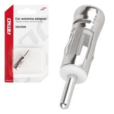 AMIO Adapter za antenu, redukcija, ISO DIN utikač, ravni, -03966