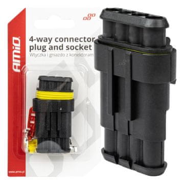 AMIO Hermetički Superseal 4-pinski konektor -03520