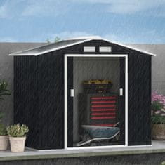 Aga Vrtna kućica 213x130x185 cm Crna