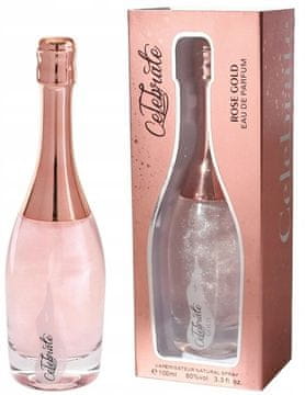Parfem Celebrate Rose Gold sa šljokicama 100 ml
