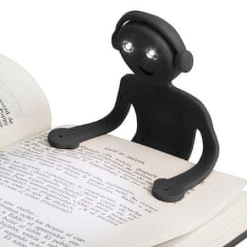 Bookman LED lampa za čitanje s oznakama Ludek Android