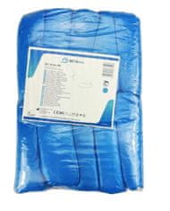 ZARYS Medicinske plastične navlake za cipele, plave, kratke, 100 kom (50 pari)