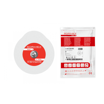 IMEX EKG elektrode EK-S 45 PSG pjenasti čvrsti gel 45 mm x 42 mm 50 kom