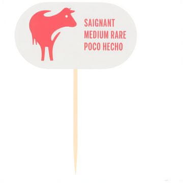 Štapići od bifteka "Medium Rare" 8 cm 100 kom.