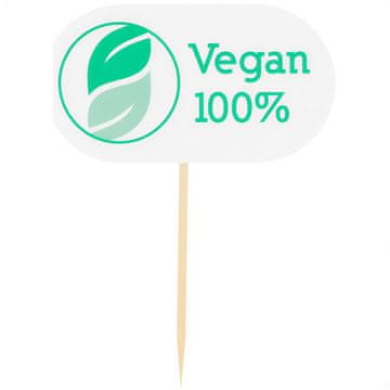 Štapići za grickalice "Veganski" 8 cm 100 kom.