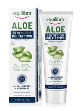 Beauty Formulas Equilibra Aloe multiaktivna pasta za zube 75 ml