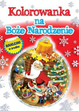 MD Božićna bojanka + naljepnice