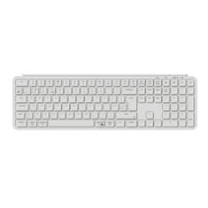 Keychron B6 Pro ultra tanka bežična tipkovnica, 2.4GHz/BT/USB-C, baterija 1200h, bijela (B6P-K8-UK)