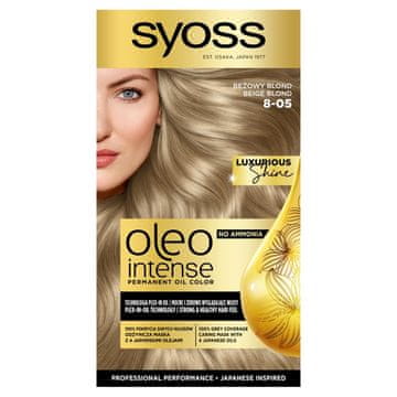 Schwarzkopf Syoss Oleo Intense trajna uljna boja za kosu br. 8-05 bež plava 1 pakiranje