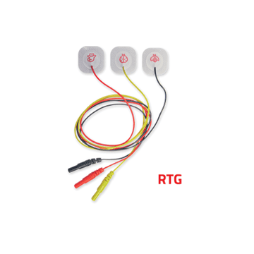 IMEX Elektrode za novorođenčad EKG EK-1/23 rendgenske netkane hidrogel elektrode 23 mm x 23 mm kabel 50 cm 3 kom