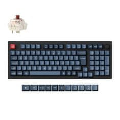 Keychron V5 Max bežična mehanička tipkovnica, 2.4GHz, Bluetooth, crna (V5M-D3-UK)