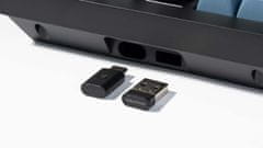 Keychron V6 Max bežična mehanička tipkovnica, Bluetooth, Gateron Jupiter Banana prekidači, RGB, crna (V6M-D4-UK)